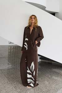 Sets: Planetary Silk Oversized Shirt