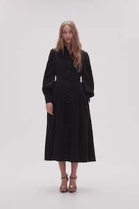 Bonnie Knot Sleeve Midi Dress