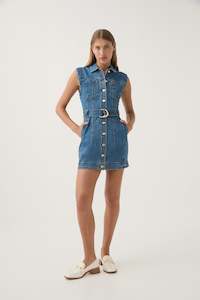 Aje Signatures: Darcie Denim Mini Dress