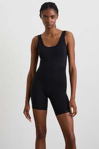 Playsuits Jumpsuits: Mesh Back Bike Catsuit 807
