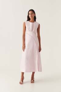 Asta Whipstitch Midi Dress