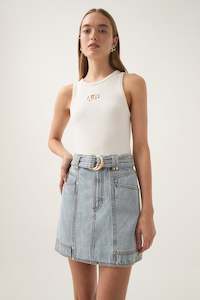 Sale Skirts: Ray Denim Mini Skirt