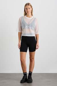 Sale Tees: Flocked Logo Knit Tee 102