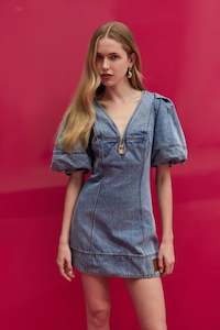 Sale Dresses: Juno Denim Mini Dress