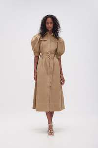 Woodland Utility Midi Dress