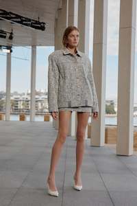 Bloom Lace Denim Jacket