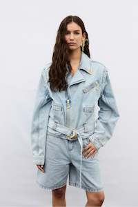 Amara Hardware Denim Jacket