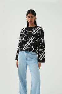 Jovie Logo Knit Jumper