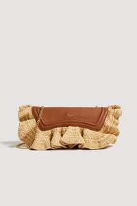 Eloise Straw Clutch