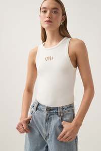 Body: Nerina Logo Cut Out Tank