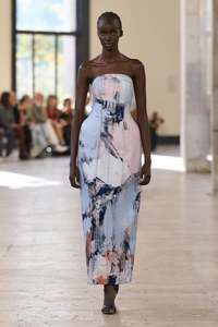 Products: Lettera Denim Midi Dress