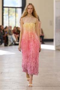 Midi Dresses: Delphie Frill Midi Dress