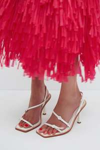 Aje Wedding Bridal: Lorelai Strappy Buckle Heel