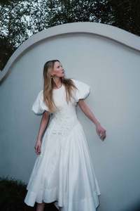 Aje Wedding Bridal: Wisteria Midi Dress