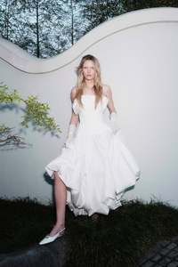 Aje Wedding Bridal: Ivy Bubble Hem Gown