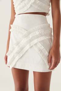 Kendra Frill Mini Skirt