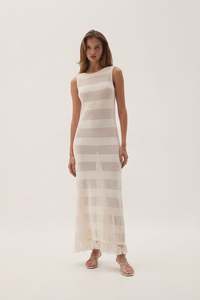 Sale Dresses: Bather Open Knit Midi Dress