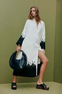 Sale Dresses: Charmer Lace Trim Midi Dress