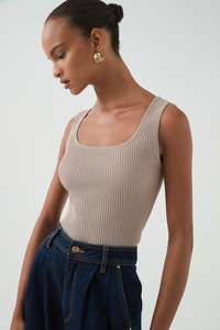 Deia Rib Knit Top