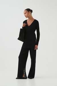 Archer Logo Trim Knit Pant