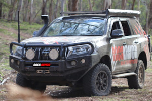 Rockarmor Elite Steel Bullbar To Suit Toyota Prado Fj150 2018-Current (Full Bar Replacement)