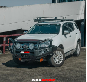 Rockarmor Elite Steel Bullbar To Suit Isuzu Dmax 2012-2020 (Bar Replacement Eyebrows)