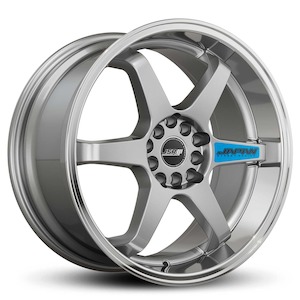 Wheels: JSR ST21 Silver 18" Machined Lip JDM Wheels