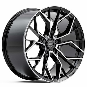 Wheels: GT Form Marquee Gloss Black Machined Face 18 Inch