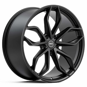 GT Form Ghost Satin Black 22 Inch Wheels