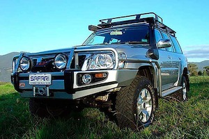 Safari V-Spec Snorkel To Suit Nissan GU Safari/Patrol Cab Chassis series 4