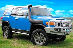 Safari V-Spec Snorkel To Suit Toyota FJ Cruiser 2010+