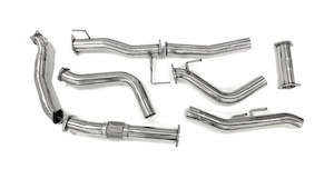 Exhaust Upgrade: Isuzu D-MAX (08/2010-2012) 3" Stainless Steel Turbo Back Exhaust