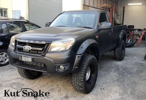 Flares: Kut Snake Flare Kit To Fit Ford Ranger PJ/PK Models