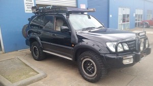 Kut Snake Flare Kit To Fit Toyota LC100 Modes