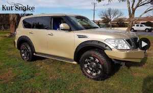Flares: Kut Snake Flare Kit to Fit Nissan GU6 Models
