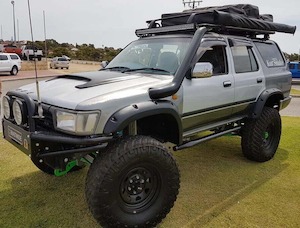 Toyota Surf 4runner: Kut Snake Flare Kit To Fit Toyota Surf Models