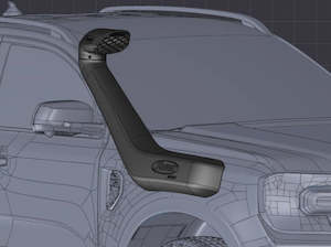 Safari ARMAX Snorkel To Suit Ford Ranger Next-Gen and Ford Everest Next-Gen