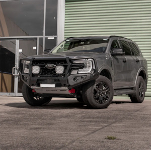 Ford Everest: Rockarmor Gt Steel Hoop Bullbar - Next Gen Ford Everest