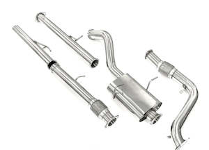 Ford Courier: Ford Courier (1996-2006) 2.5L 3" Stainless Steel Turbo Back Exhaust