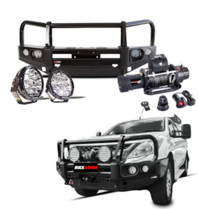 Mazda Bt 50: Rockarmor Elite Bullbar Frontal Combo To Suit Mazda Bt-50 2012-2019