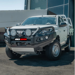 Rockarmor Gt Steel Hoop Bullbar - Mitsubishi Mr Triton (Full Bar Replacement)