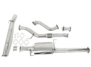 Holden Rodeo: Holden Rodeo (2003-2006) RA 3.0L TDI 4JH1 Stainless Turbo Back Exhaust