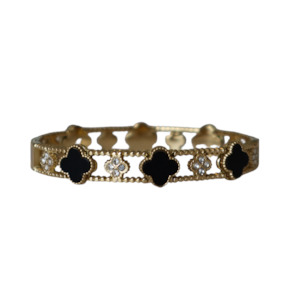Bracelets: Clove Bangle - Black
