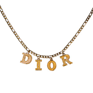 “DIOR” Charm Necklace