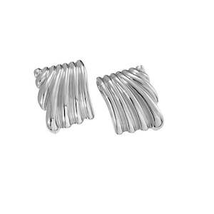 Vintage: Bieber Earrings - Silver