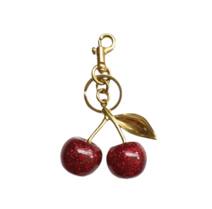 Cherry Bomb Bag Charm
