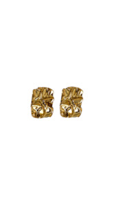 Foil Panel Earrings- Gold *PRE-ORDER*