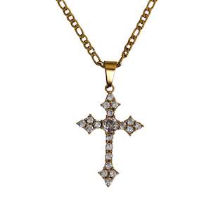 Crystal Cross Chain *PRE-ORDER•
