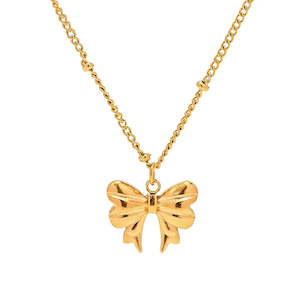 Baddie Capsule: Mini Bow Necklace