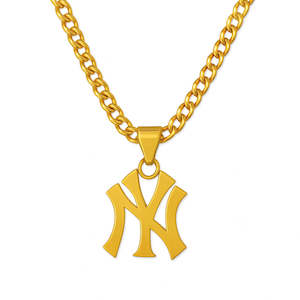 Yankee Capsule: NY Yankee Necklace - Gold